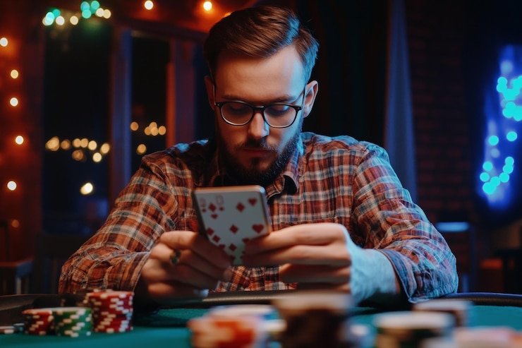 Antarmuka aplikasi mobile win88 blue menampilkan pasar Liga 1 dan opsi permainan dealer langsung